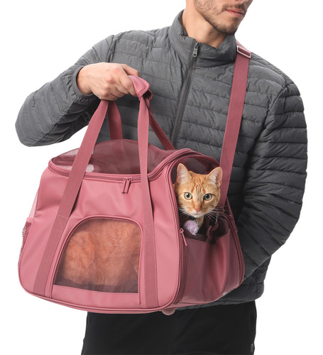 Cargador Totto Para Perro Y Gato Marley 2.0 Color Rosado