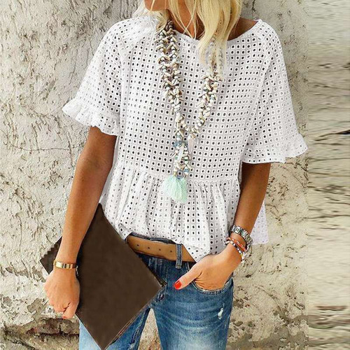 Camisa Tipo Playera Para Mujer