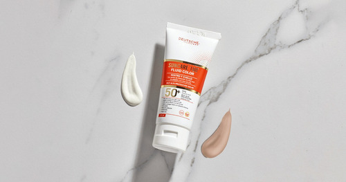 Suncare 100 Fluid Color Fps 50+ Rostro Y Cuello 60 Ml