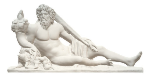 El Tíber En El Louvre Escultura Decorativa Impresión 3d