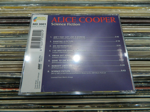 Cd - Alice Cooper - Science Fiction (Usado)