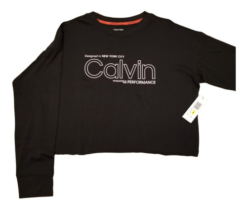 Imagen 2 de 3 de Camibuzo Calvin Klein De Mujer, Talla M