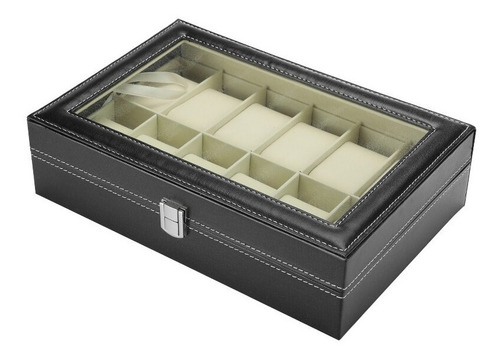 Imagen 5 de 8 de Caja De Reloj De Lujo De 12 Plazas, Estuche, Gran Promoción