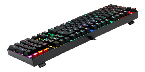 Teclado Redragon Mitra Qwerty Español Latinoamérica Rgb