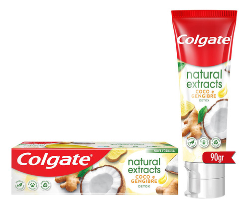 Colgate Natural Extracts Detox Pasta De Dente Em Gel Natural Extracts Detox 90g