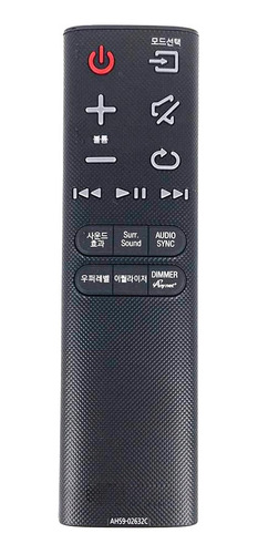 Control Remoto Para Samsung Sound Bar System D