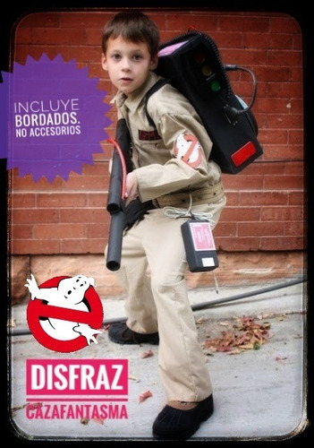 Disfraz Cazafantasmas Enterito Ghostbusters 