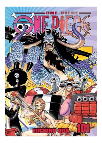One Piece Vol. 101 Mangá Eiichiro Oda Editora Panini Brasil Capa Mole Em Português 2022