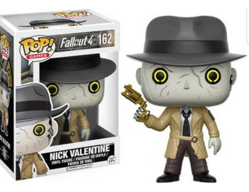 Funko Pop Nick Valentine # 162 Fallout Games Videojuegos