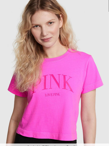 Camiseta Pink Victoria Secret Original