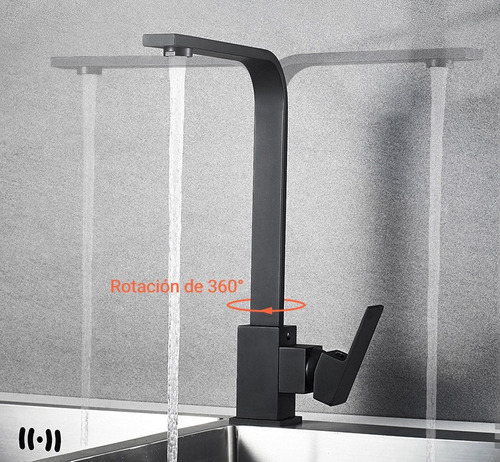 Grifo Mezclador Cocina Llave Monomando Para Fregadero G1/2