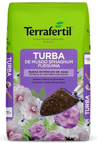 Turba Para Jardín Terrafertil 5l Valhalla Grow