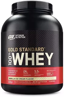 Whey Gold Standard Optimum Nutrition 5lbs 2.27kg - Baunilha