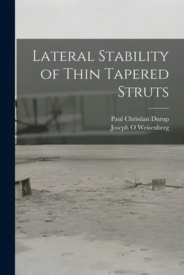 Libro Lateral Stability Of Thin Tapered Struts - Durup, P...