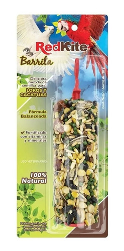 Barra De Semillas Para Loros Y Cacatuas 100 Grs Aves