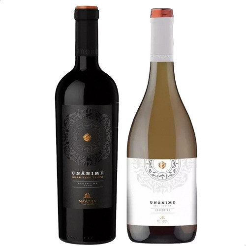 Vino Unanime Bodega Mascota Vineyards 750 ml Pack X 2 u