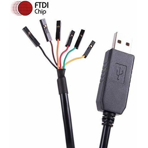 Cable Conversor Usb A Ttl Uart Serial De 5 V Y 3,3 V, 4 Pine