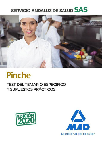 Libro: Pinche Del Servicio Andaluz De Salud. Test Del Temari