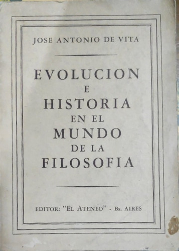 Evolucion E Historia En El Mundo De La Filosofia 