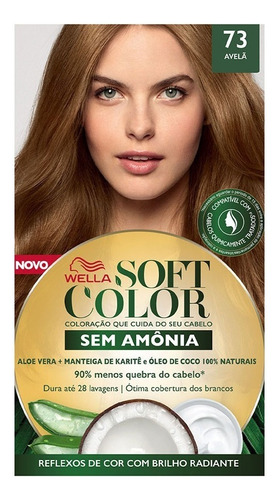 Tinta De Cabelo Avelã 73 Soft Color