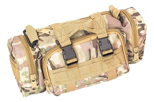 1 Bolso De Hombro Multifuncional Militar Táctico Cintura Fo