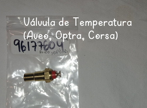 Válvula Temperatura Aveo ,optra , Corsa ,optra Desing Tabler