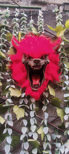 Trofeo Cabeza Hombre Lobo Hecha En Resina