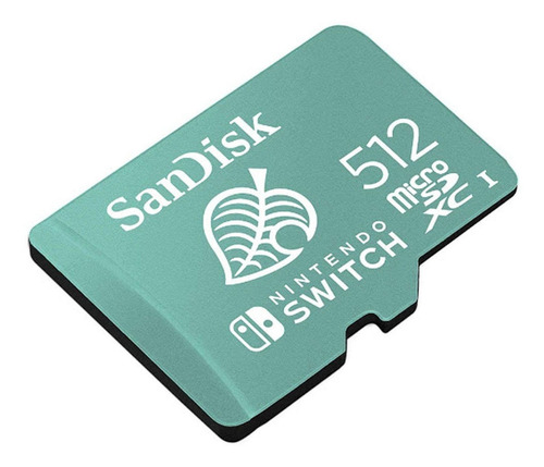 Memória de cartão Micro SD Sandisk Nintendo Switch Xc 512gb