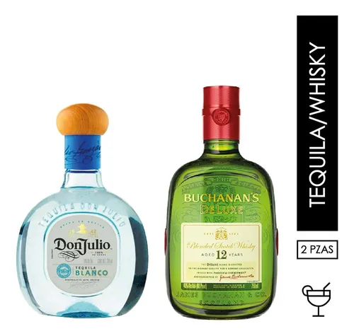comprar Pack Don Julio Blanco 700ml + Buchanans Delux 12 750ml