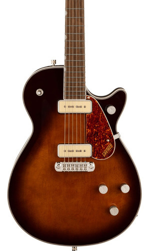 Gretsch G5210-p90 Electromatic Jet Guitarra Eléctrica Sbb Color Sunburst Orientación De La Mano Diestro