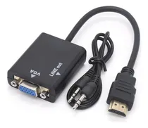 Comprar Cabo Conversor Hdmi Para Vga Full Hd 1080p Alta Performance