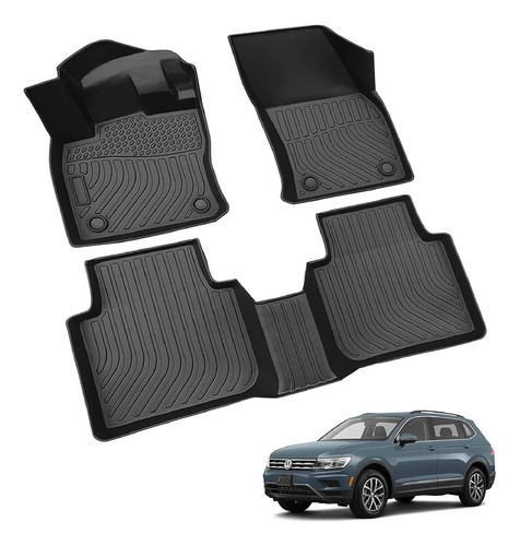 Pisos Bandeja 3d Volkswagen Tiguan 2018 2020 2022 2023