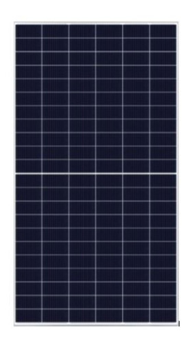 Panel Solar Monocristalino 665w, 24v, Perc Media Celda