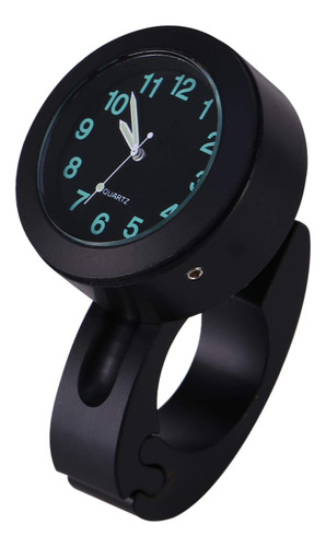 Reloj De Manillar Universal De 7/8 A 1 Pulgada Impermeable .