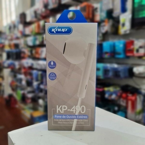 Auriculares con micrófono Knup Kp-490