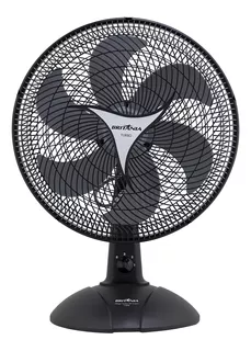 Ventilador de Mesa Parede e Coluna Mega Turbo 40 Six Preto 6 pás 127 V Britânia