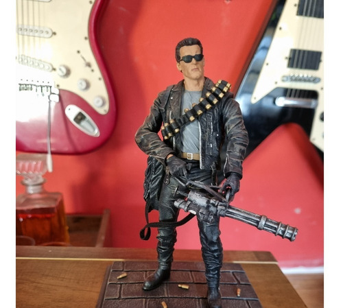 Boneco O Exterminador Do Futuro Terminator - Guns N Roses