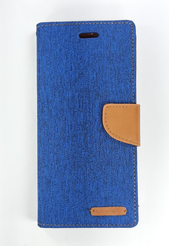 Imagen 3 de 6 de Funda Protector Cartera Con Tarjetero Canvas Para Huawei Y9a