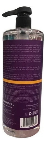 Methood Shampoo Voluminizador Con Biotina Y Vitamina B7 1 L