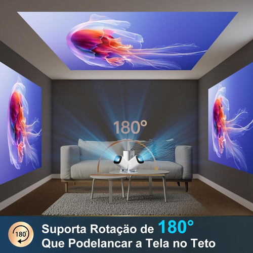 Portátil Proyector Automática 4k 5g Wifi Android Bluetooth