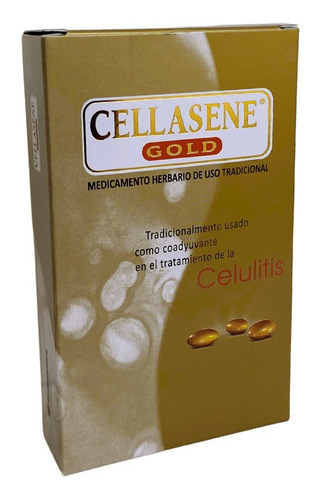 Cellasene Gold Tratamiento Anticelulitis X 30 Cap Envió Full