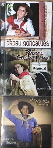 Cd - Pepeu Gonçalves - 03 Cds