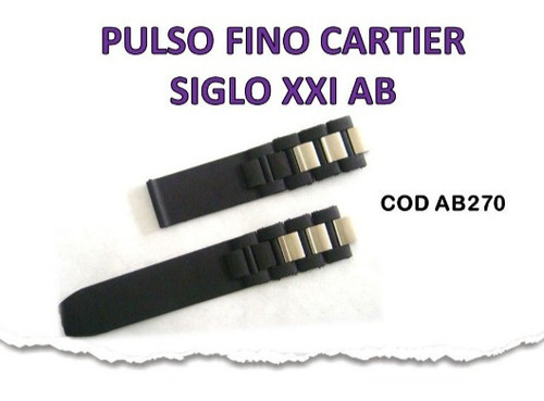 Pulso Correa Para Reloj Cartier Siglo Xxi Cronoscap 