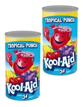 Comprar Kool Aid 2 Botes Sabor Tropical Punch En Polvo (2.33kg)