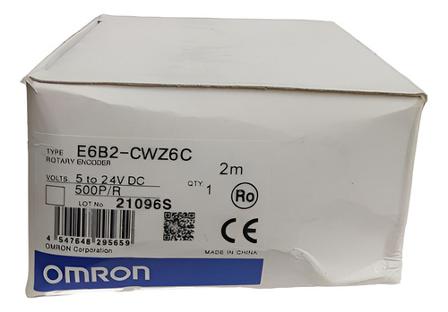 Enconder Incremental Rotatorio Omron Mod E6b2-cwz6c 500p/r