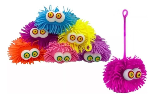 Yoyo Luz Squishy Juguete Fiesta Cumpleaños Bolitron  6 Und