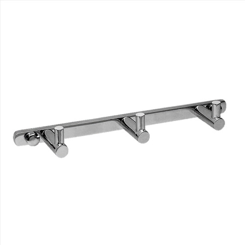 Perchero Percha Gancho Metal Triple Para Baño 