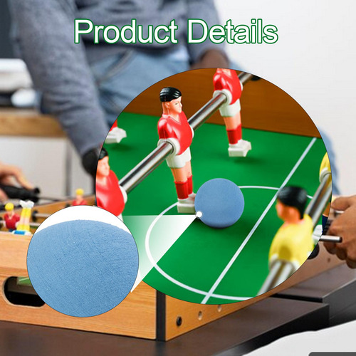 4x Bolas De Futbolín Para Juego De Mesa De Futbolín Azul