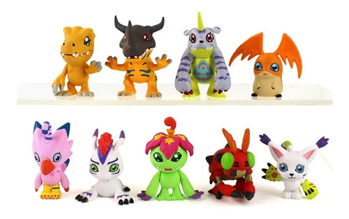 Figura Muñeco Digimon Set Anime Juguete Coleccion