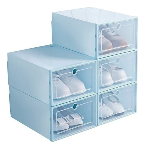 Caja Organizadora Zapatos Zapatera Caja Apilable